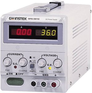 Zasilacz laboratoryjny regulowany GW Instek SPS-606 0 - 60 V/DC 0 - 6 A 360 W