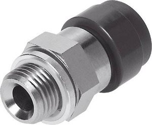Złącze śrubowe wtykane FESTO QS-V0-G1/4-6    Średnica rury: 6 mm   1 szt.