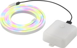 LED  Wąż świetlny  1500 mm pięciokolorowy, zielony, różowy, niebieski, biały, żółty