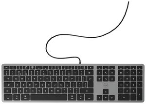 Klawiatura Mobility Lab do systemu macOS z układem angielskim QWERTY, szara Klawiatura Mobility LAB ML311890 Angielska UK, QWERTY, Mac