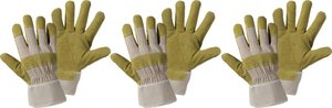 L+D Upixx China-Splitleather 1521-3 Dwoina Rękawice robocze Rozmiar rękawic: 10.5, XL     3 par(a)