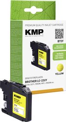 KMP Tusz Zamiennik Brother LC-22UY Żółty  atrament KMP B73Y 1536,4009, 1 szt.