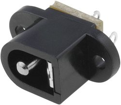 Złącze niskonapięciowe Cliff Złącze męskie niskonapięciowe Cliff DC-13A złącze żeńskie do wbudowania poziomego  5.5 mm 1 szt.