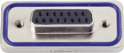 Listwa żeńska D-Sub 180 ° Ilość styków: 15 kielich lutowniczy Conec  1 szt.