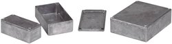 Obudowa uniwersalna Hammond Electronics, aluminium, aluminiowy, (D x S x W) 52.5 x 38 x 31 mm, 1 szt.