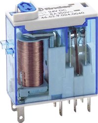 Przekaźnik wtykowy Finder 46.52.9.024.0040 46.52.9.024.0040, 440 V/AC, 8 A, 1 szt.