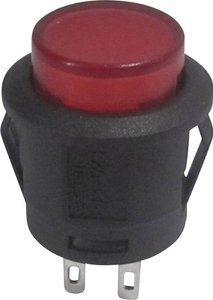Przycisk TRU COMPONENTS TC-R13-523AL-05RT 1587753, 16 mm, 250 V/AC, 1.5 A, 1 szt.