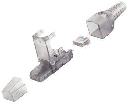 Złącze RJ45 BKL Electronic 10121200, RJ45 Cat6, CAT 6a, piny:8P8C, 1 szt.