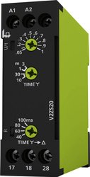 Przekaźnik czasowy tele V2ZS20 12-240V AC/DC 125300, 0.04 - 180 s, 277 V/AC, 5 A, 1 szt.