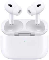 Słuchawki douszne Apple AirPods Pro (2. Gen) + MagSafe Charging Case USB-C MTJV3ZM/A Stereo biały
