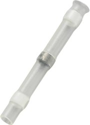 Złącze doczołowe TRU COMPONENTS JFST-1-W 736360, z pełną izolacją , 0.08 - 0.202 mm², 25 mm, 1 szt.