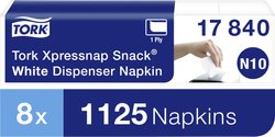 Serwetka papierowa TORK Xpressnap Snack® 17840, 8 szt.