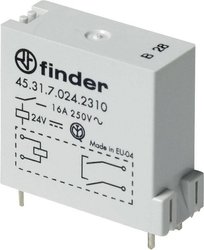 Przekaźnik drukowany Finder 45.31.7.024.0310 45.31.7.024.0310, 16 A, 50 szt.