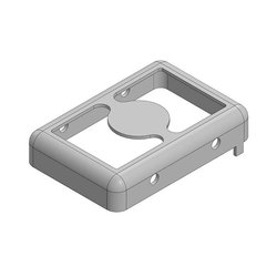 15,6 x 10,6 x 3 mm, dwuczęściowa, ciągniona bezszwowo osłona RF/osłona EMI FRAME (CRS) Ekranowa rama osłonowa Masach TECH EMI/RFI-Abschirmung MS156-10F, 1 szt.