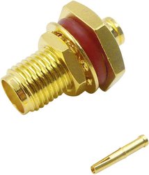 Złącze SMA Conrad Components 50 Ω  złącze żeńskie do wbudowania 1 szt.