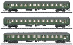 Wagon osobowy Märklin 43936 H0 zestaw 3 wagonów ekspresu do wagonu pocztowego DB