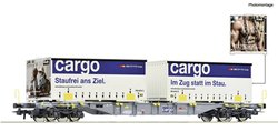 Wagon kontenerowy Roco 6600028 Wagon kontenerowy H0 firmy SBB Cargo