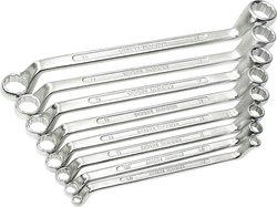 Klucz oczkowy podwójny Brüder Mannesmann  M  140-08 DIN 6 - 22 mm  8 szt.