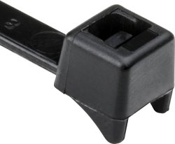 Opaska kablowa HellermannTyton CTT60R-PA66HS-BK 112-52112, 205 mm, poliamid 6.6, 100 szt.