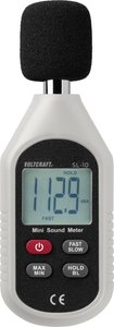 Decybelomierz VOLTCRAFT SL-10, 30 - 130 dB, 31.5 Hz - 8 kHz