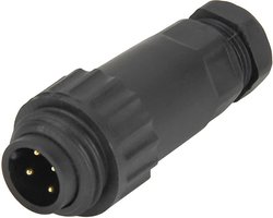 Wtyk kablowy IP67 serii WA22, 1 szt.