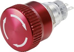 Wyłącznik awaryjny TRU COMPONENTS TC-9219036, 1 NC, 1 szt.