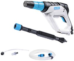 MultiJet 18V - akumulatorowy system natryskowy/myjka średniociśnieniowa Gloria Haus und Garten MultiJet 18V Myjka ciśnieniowa