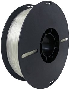 Filament do drukarek 3D TPU Renkforce RF-5771504, Średnica filamentu: 1.75 mm, 1 kg, przeźroczysty