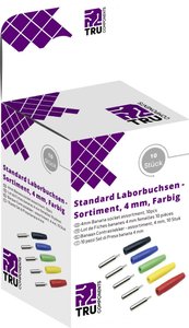 TRU COMPONENTS  Złącze męskie laboratoryjne, zestaw 10 Teile
