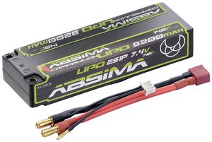 Pakiet akumulatorów (LiPo) 7.4 V 8200 mAh 140 C Absima Hardcase 4 mm , Gniazdo T