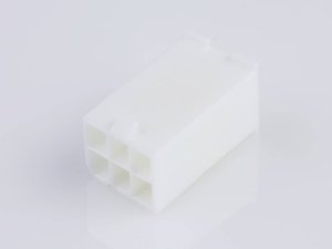 Obudowa złącza pin żeńskiego na kabel Molex MOL Power & Signal Sol. 39013069, piny: 6, 13 A, 1 szt.