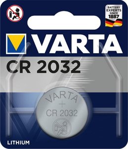 Bateria guzikowa, litowa Varta CR 2032