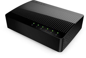 Tenda SG105 — Przełącznik — 5 x 10/100/1000 — Komputer stacjonarny Tenda SG105 Switch sieciowy 5 Portów 10 / 100 / 1000 MBit/s