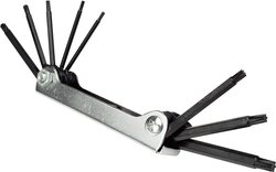 Zestaw kluczy trzpieniowych Brüder Mannesmann  M29036 wewnętrzny sześciokąt (TX) 8 szt.