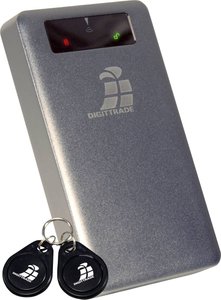 Dysk zewnętrzny SSD Digittrade RS256 RFID Security DG-RS256-1000SSD 1 TB USB 3.2 Gen 1 (USB 3.0) srebrny, srebrny/klonowy