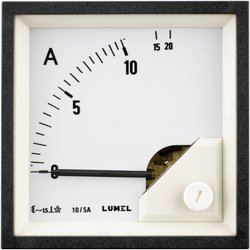 Lumel EA17 250V Miernik do zabudowy 72 x 72 mm  250 V/AC ruchoma sztabka