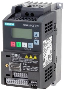 SINAMICS V20, IP20 / UL typ otwarty, FSAB, B, 200-240 V 1 AC, 0,75 kW Przetwornik bazowy Siemens 6SL3210-5BB17-5BV1 0.75 kW  200 V, 240 V