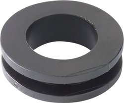 Przepusty uszczelniające HellermannTyton, HV1305-PVC-BK-D1, 633-03050, (Ø x W) 24 mm x 7 mm, czarny, 1 szt.