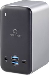 Stacja dokująca do laptopa USB-C® Renkforce RF-DKS-650, RF-4499452, 15 w 1