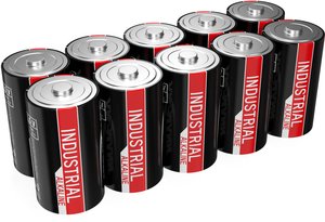 Bateria D/R20 Ansmann Industrial 1504-0000, 1.5 V, alkaliczno-manganowe, 10 szt.
