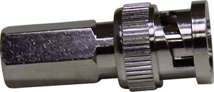 Złącze BNC TRU COMPONENTS  1571887 złącze męskie proste 75 Ω 1 szt.