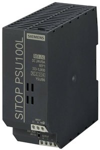 Zasilacz na szynę DIN Siemens SITOP PSU100L 24 V/5 A 6EP1333-1LB00  24 V/DC 5 A 120 W Ilość wyjść:1 x