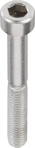 Wkręt z łbem walcowym Toolcraft, M2,5x12 mm, DIN 912, ISO 4762, 20 szt.