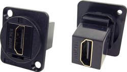 Adapter XLR gniazdo HDMI a na gniazdo HDMI A. Cliff CP30200G, 1 szt.
