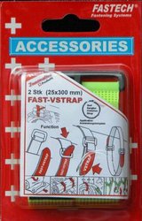 Taśma rzepowa z paskiem element z pętelkami i haczykami (D x S) 300 mm x 25 mm żółty FASTECH® 688-777 2 szt.