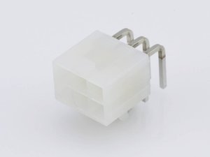 Listwa kołkowa, żeńska, do wbudowania, standardowa Molex MOL Power & Signal Sol. 39301061, piny: 6, 13 A, 1 szt.