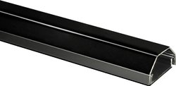 Kanał kablowy z aluminium w kolorze czarnym, długość 1,1 m. Kanał kablowy My Wall HZ4-1,1L 1 szt.