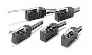 Mikroprzełącznik Omron D2VW-5L2A-1MS, 1 zestyk przełączny, 1 x wł/(wł), 250 V/DC, 5 A, 1 szt.
