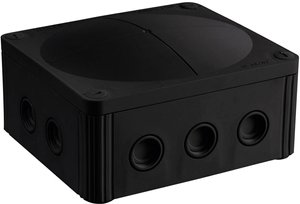 Skrzynka przyłączeniowa Wiska, IP66/IP67, (D x S x W) 160 x 140 x 81 mm, czarny, 1 szt.