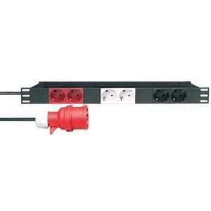 Rozdzielacz prądu Adam Hall 87473 48cm (19'')  87473 19 '' rozdzielnia elektryczna 6x 1 U